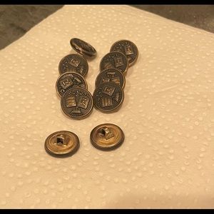 Vintage  Knight Buttons